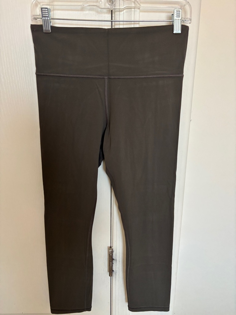 Athleta Olive Cropped High-Rise Leggings